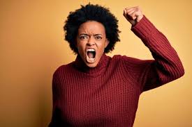 angry black woman
